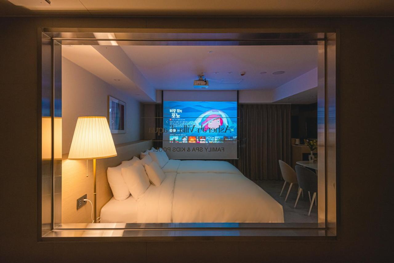 Asherah Villa D' Aqua Hotel 金海市 エクステリア 写真